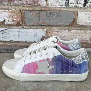 Vintage Havana Lenoy Gradient Suede Sneakers Women’s Size 7.5